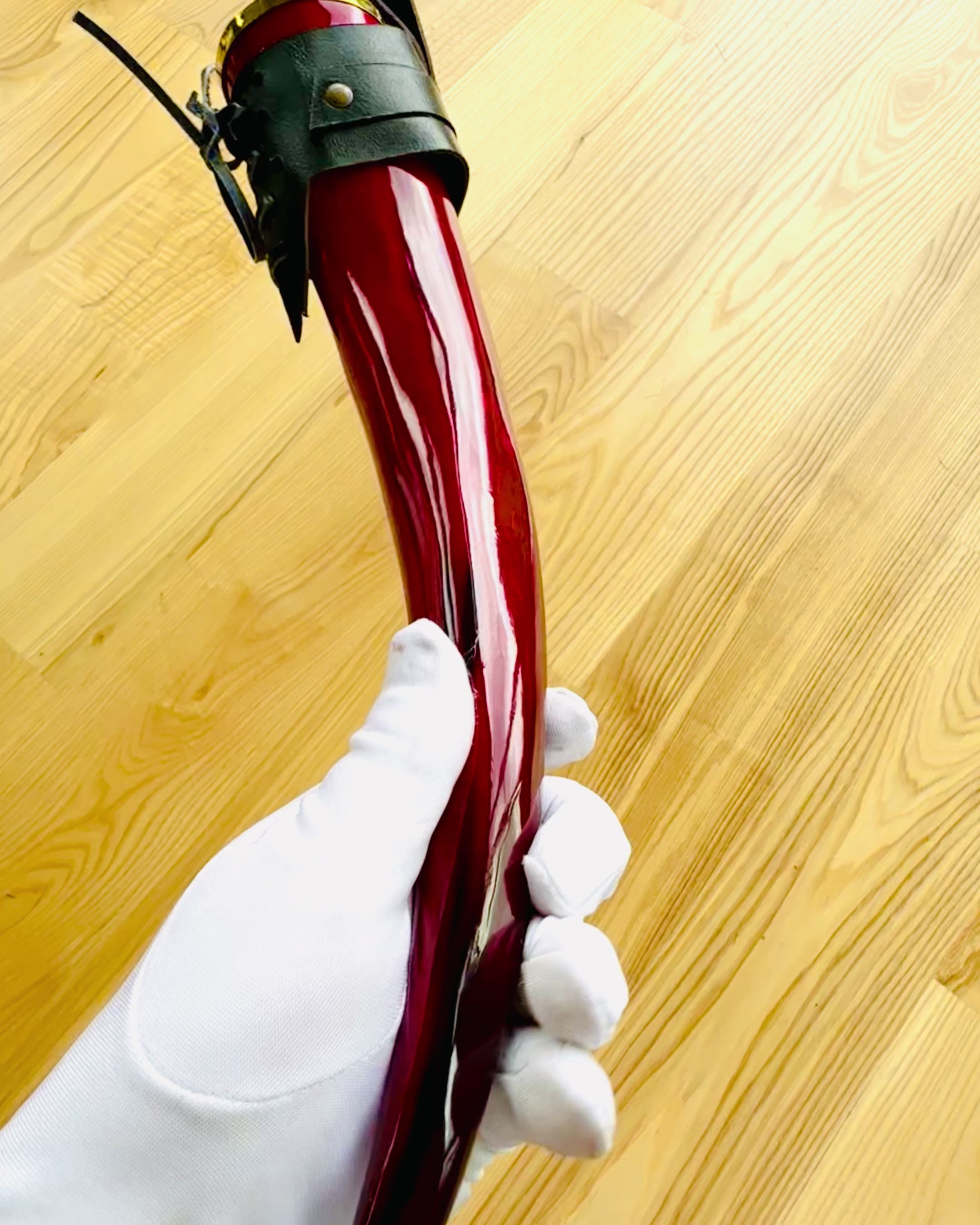 Copa de cuerno de guerrero - Rojo - con opción de personalización con grabado