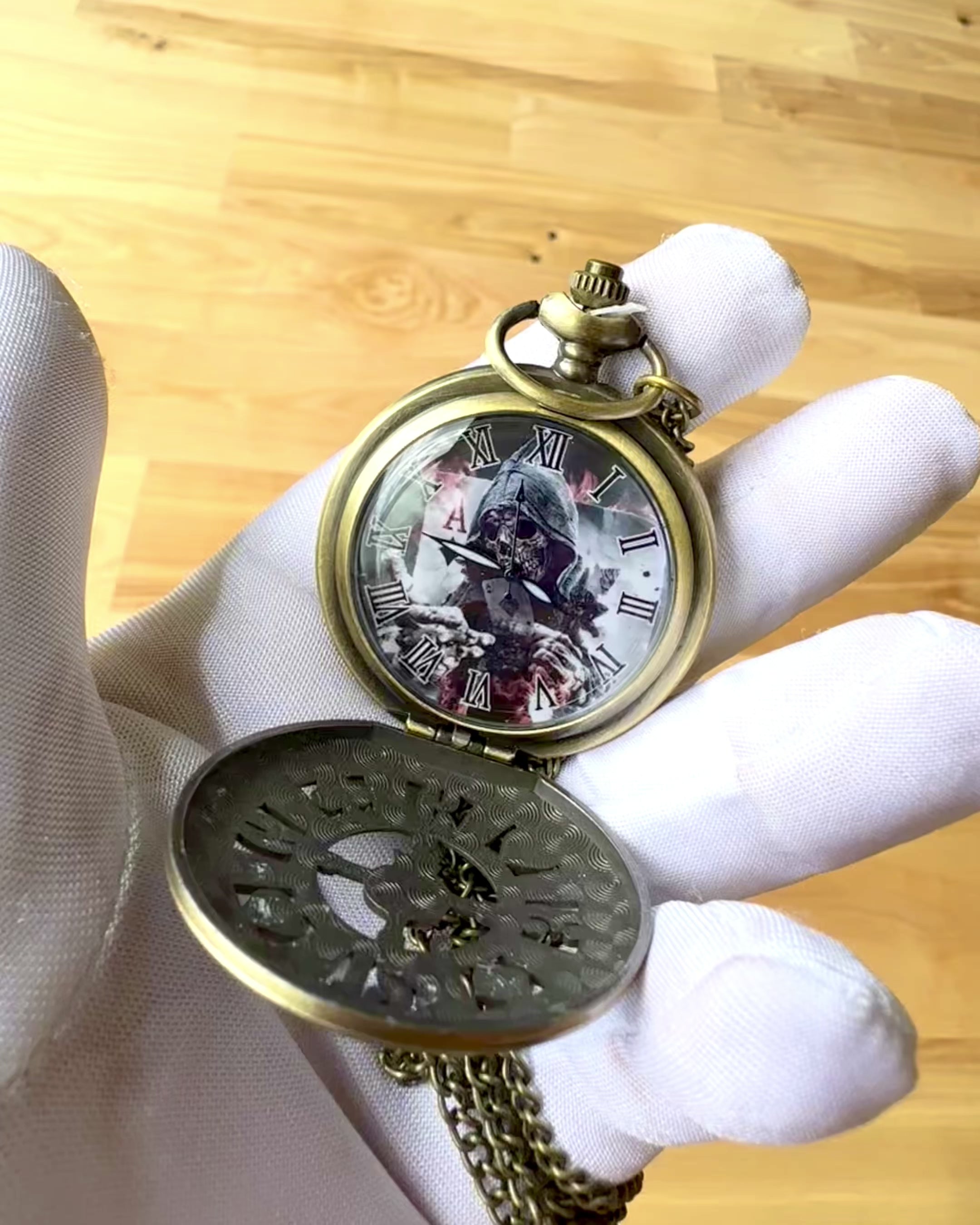 Reloj de Bolsillo "Heritage Timekeeper" Regalo personalizado con grabado
