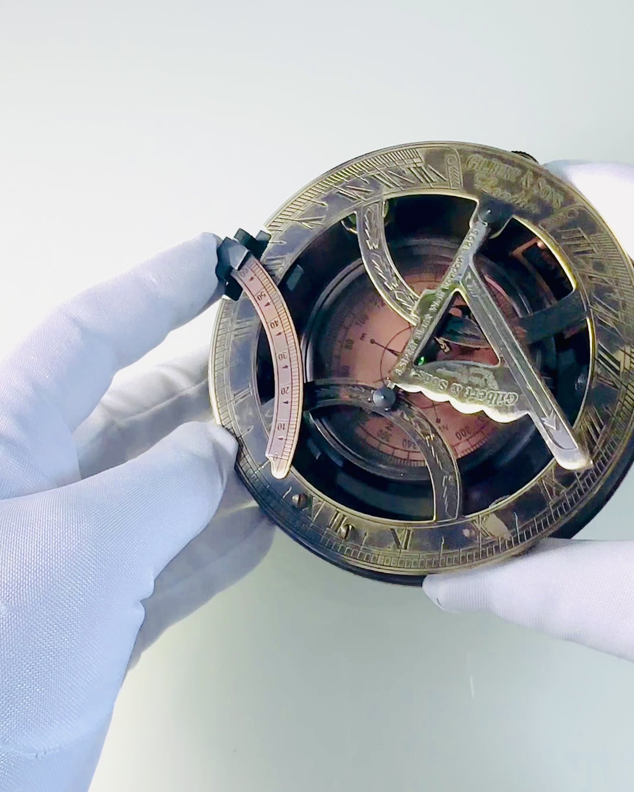 Antiguo Compás de Navegación Premium con Posibilidad de Grabado – Hecho a Mano