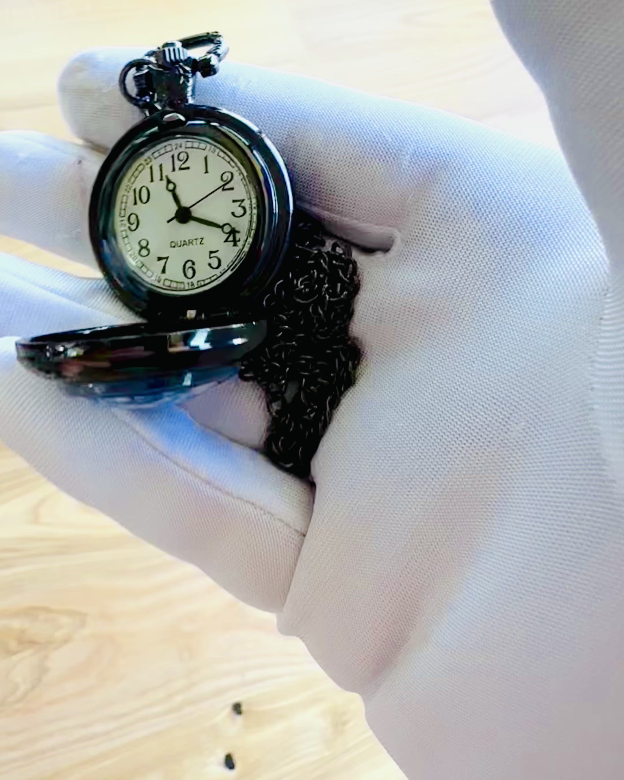 Reloj de Bolsillo "Gwiezdna Kotka" con Posibilidad de Grabado, 2 variantes de color a elegir
