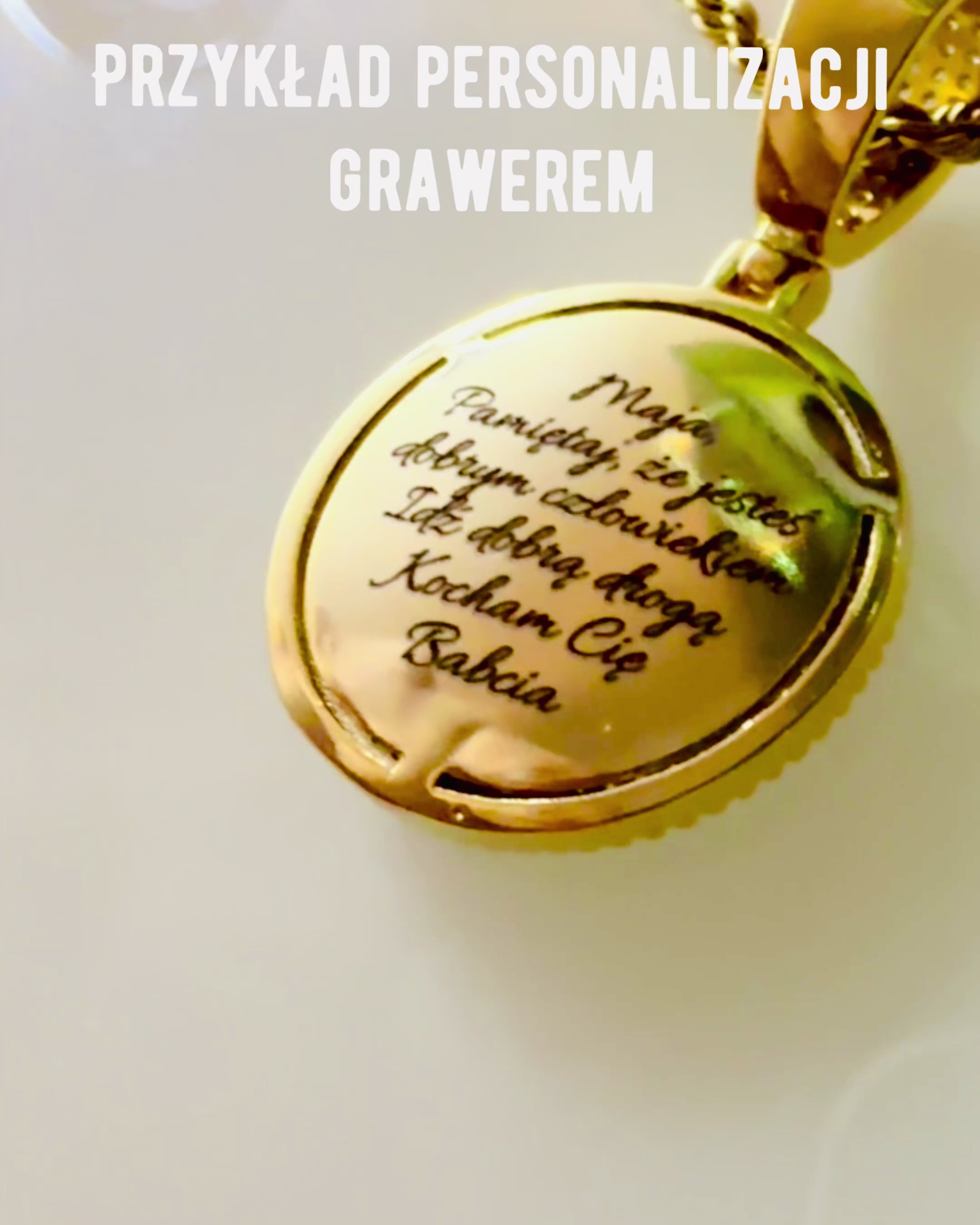 Collar con Colgante de Brújula en Estilo Glamour con Circonitas para Mujeres y Hombres - 2 variantes a elegir, personalización con grabado para regalo