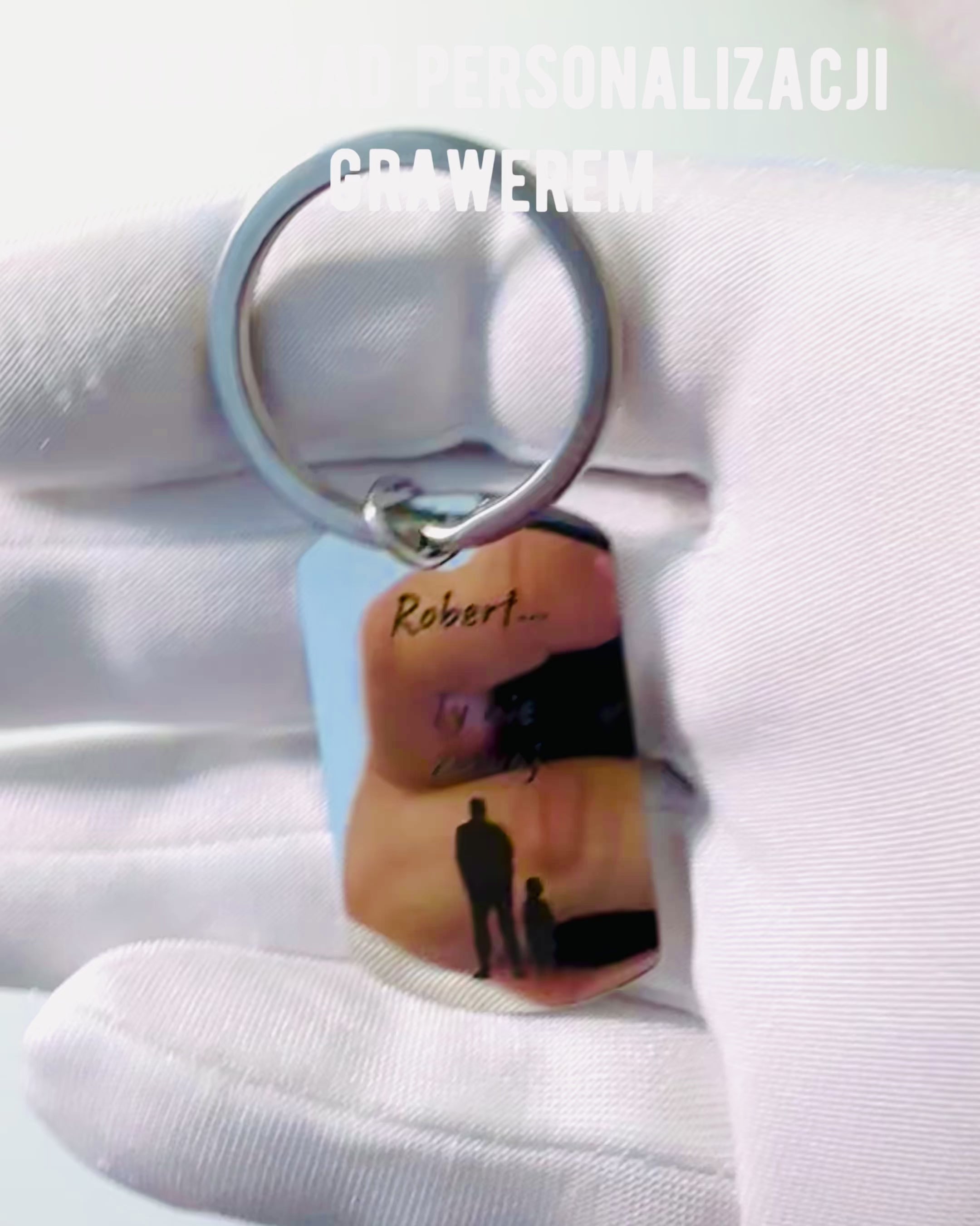 Brelok Militar ID "Placa de Identificación" de Acero Inoxidable – Grabado Personalizado