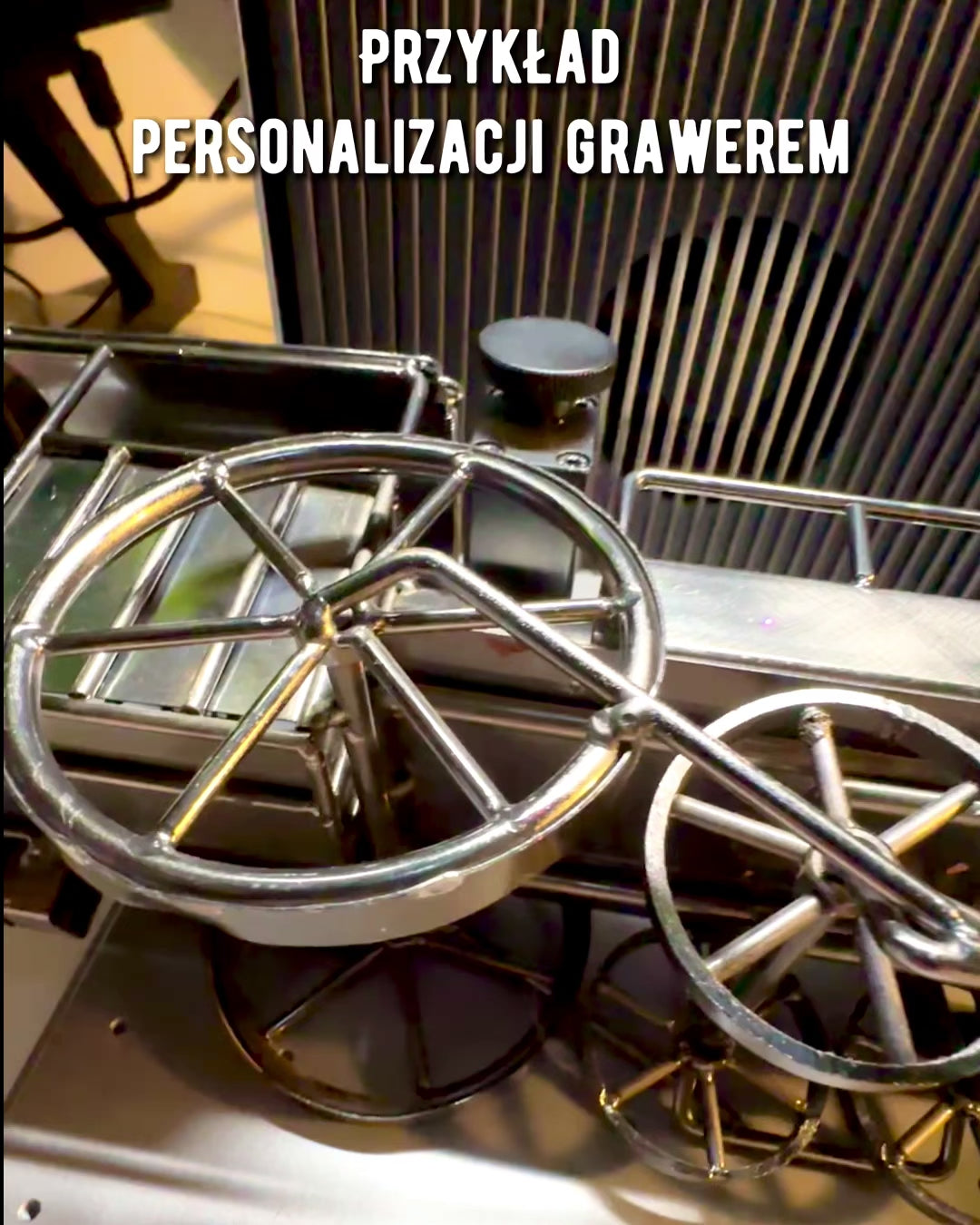 Locomotora de hierro "Retro Express" – decoración, modelo, hecho a mano con posibilidad de grabado para regalo