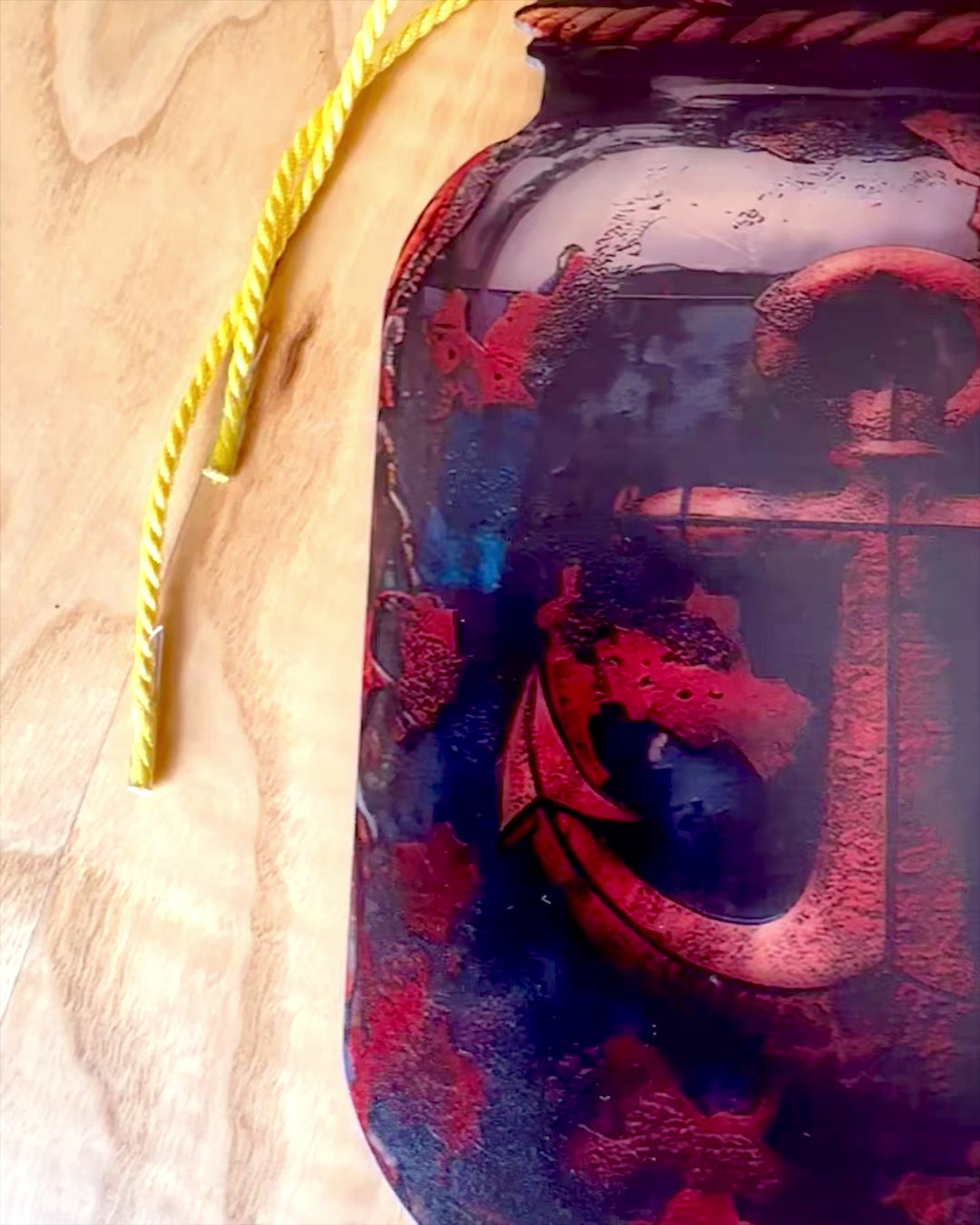 Morski Wisior Kotwica en Słoiku colgante decorativo, posibilidad de personalización con grabado