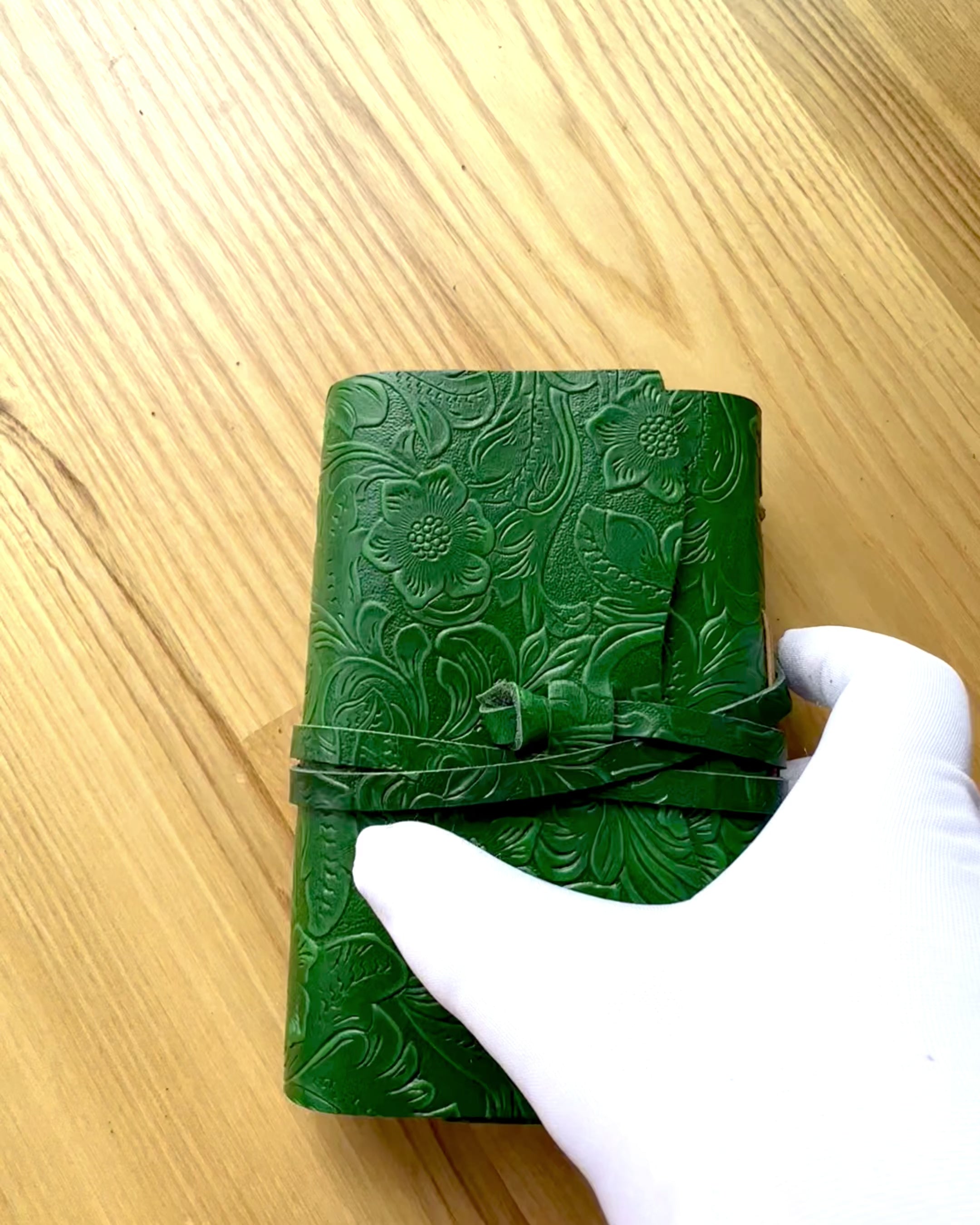 Notatnik Premium de Cuero "Elegancia Natural" - 200 páginas, 120g, cuaderno, bloc de dibujo, 2 colores a elegir, personalización con grabado