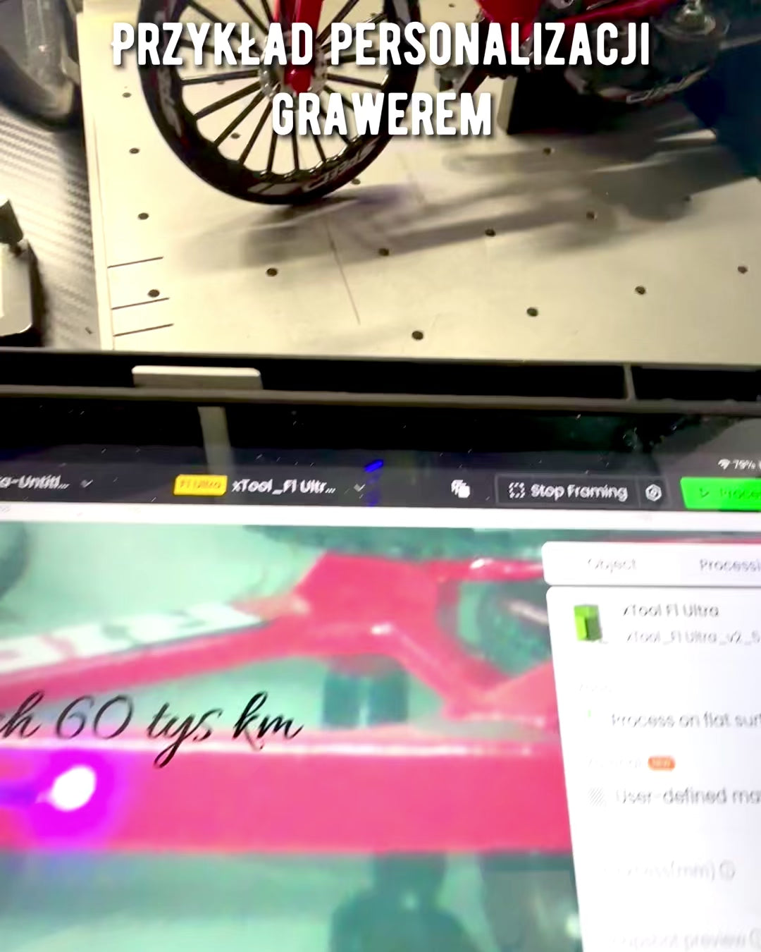 Mini Rower „Speedster” – modelo de colección con opción de grabado, 2 variantes a elegir