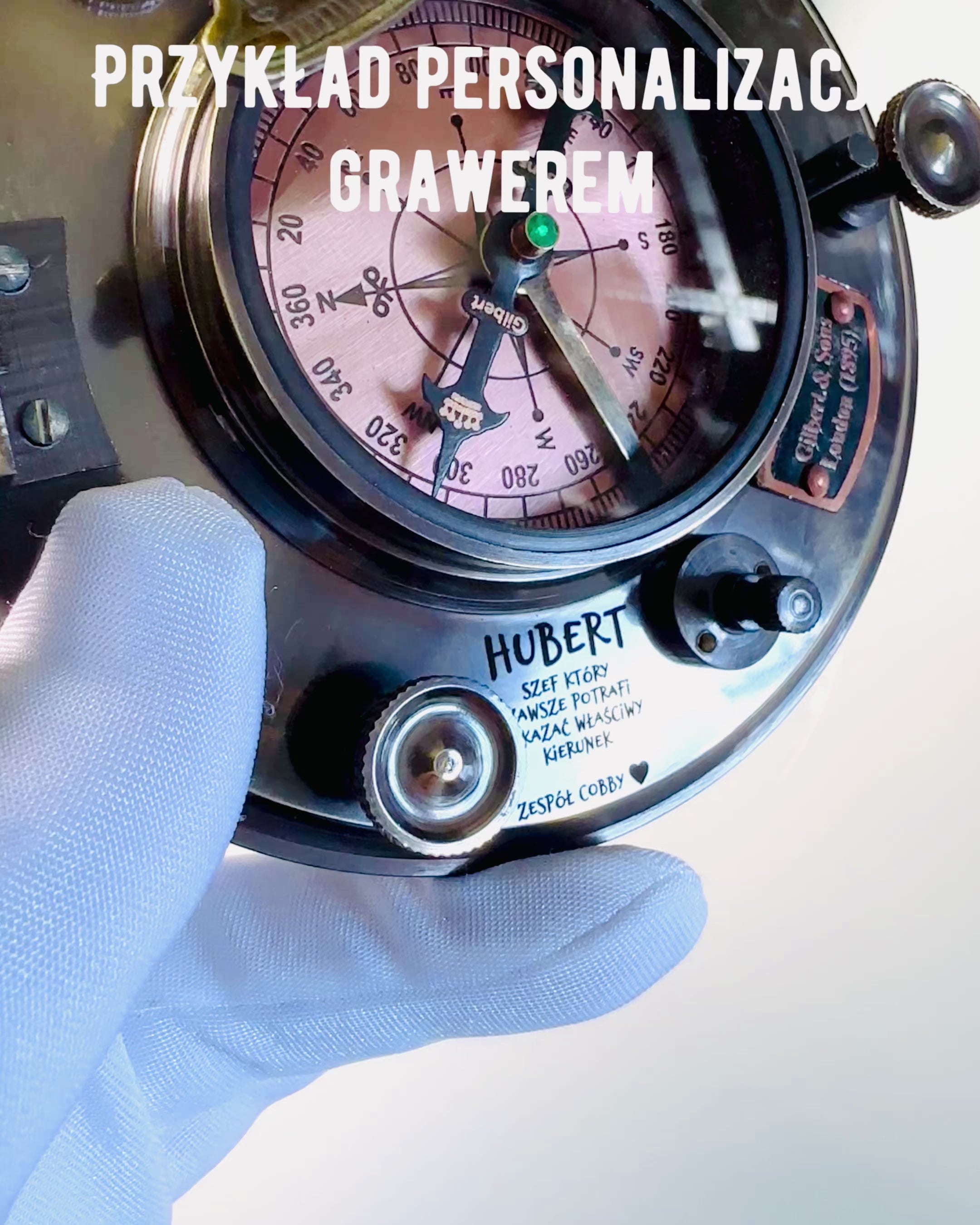Antiguo Compás de Navegación Premium con Posibilidad de Grabado – Hecho a Mano