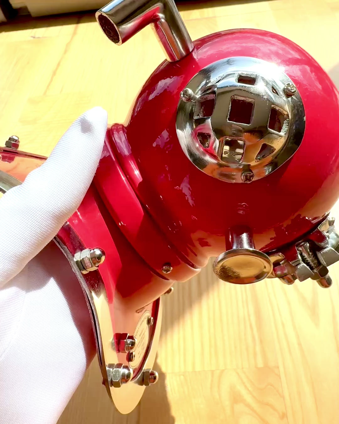 Casco del Descubridor de las Profundidades - Edición de Coleccionista con Opción de Grabado, 35 cm, regalo para bombero o buzo