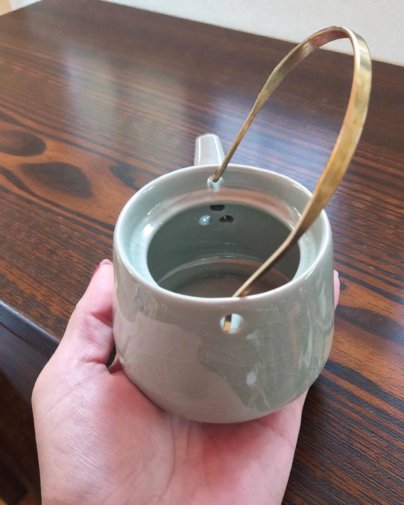 Armonía de Jadeíta – Juego de té verde claro