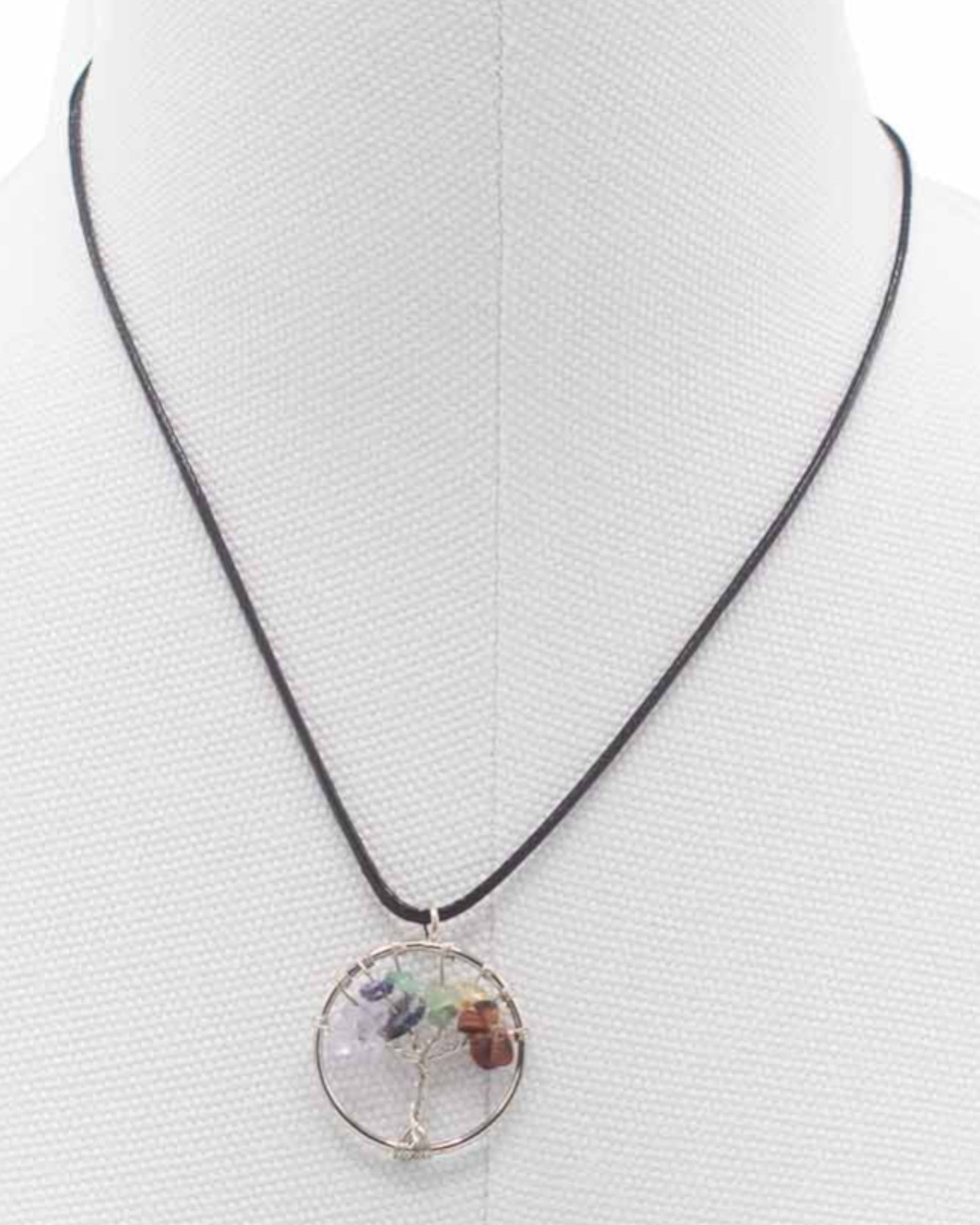 Collar Árbol de la Vida Equilibrio de los Chakras – Piedras naturales