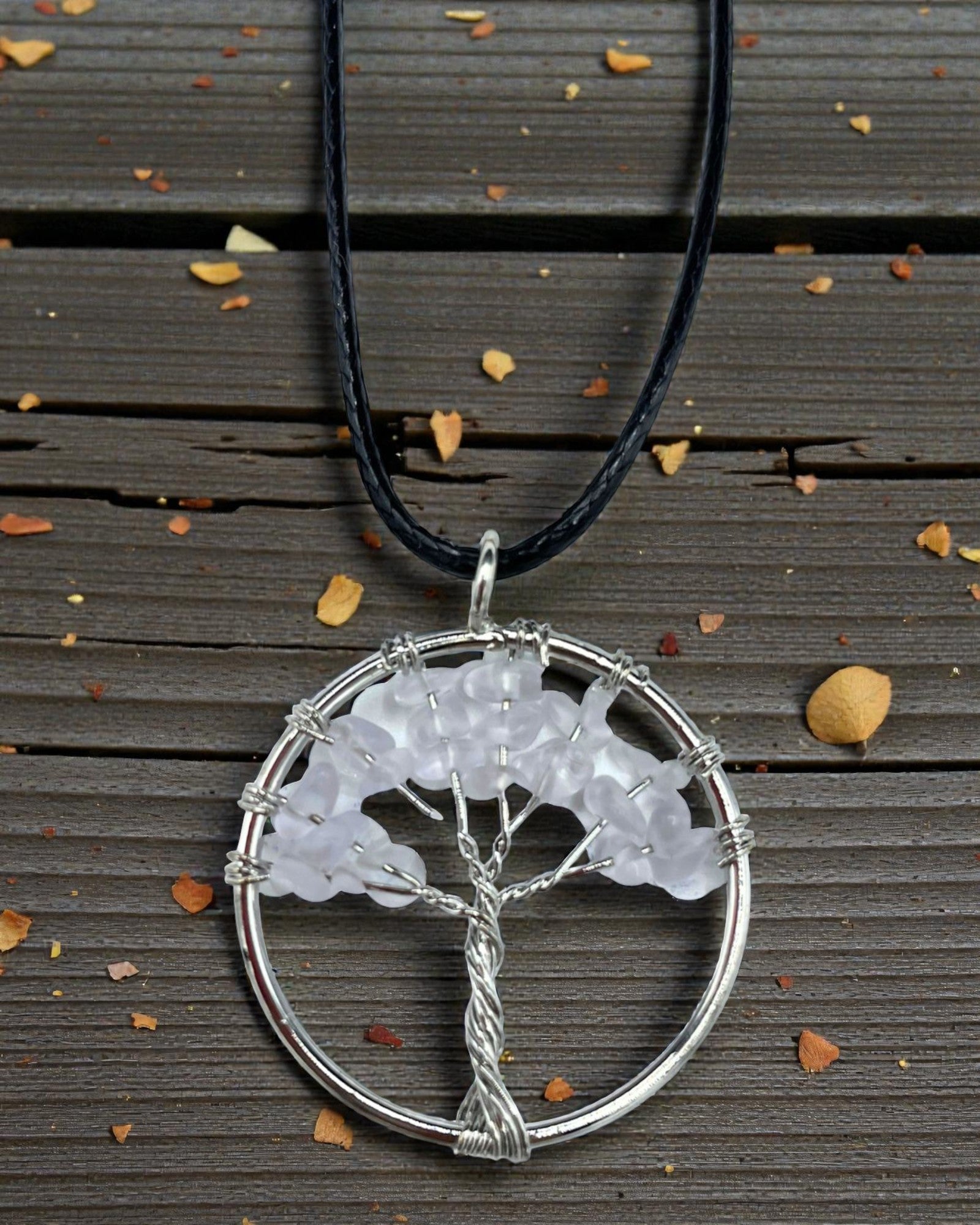 Collar Árbol de la Vida Energía Pura – Cuarzo cristalino