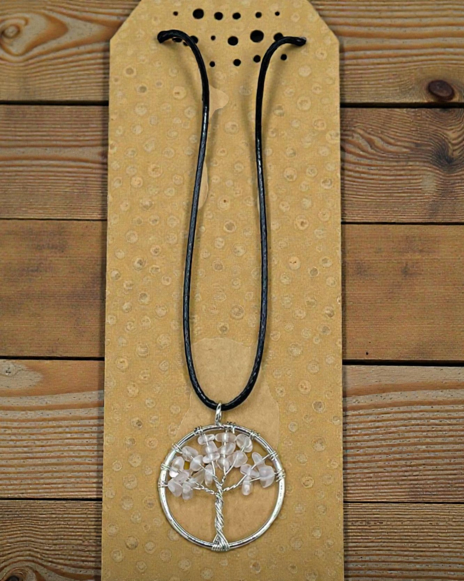 Collar Árbol de la Vida Energía Pura – Cuarzo cristalino