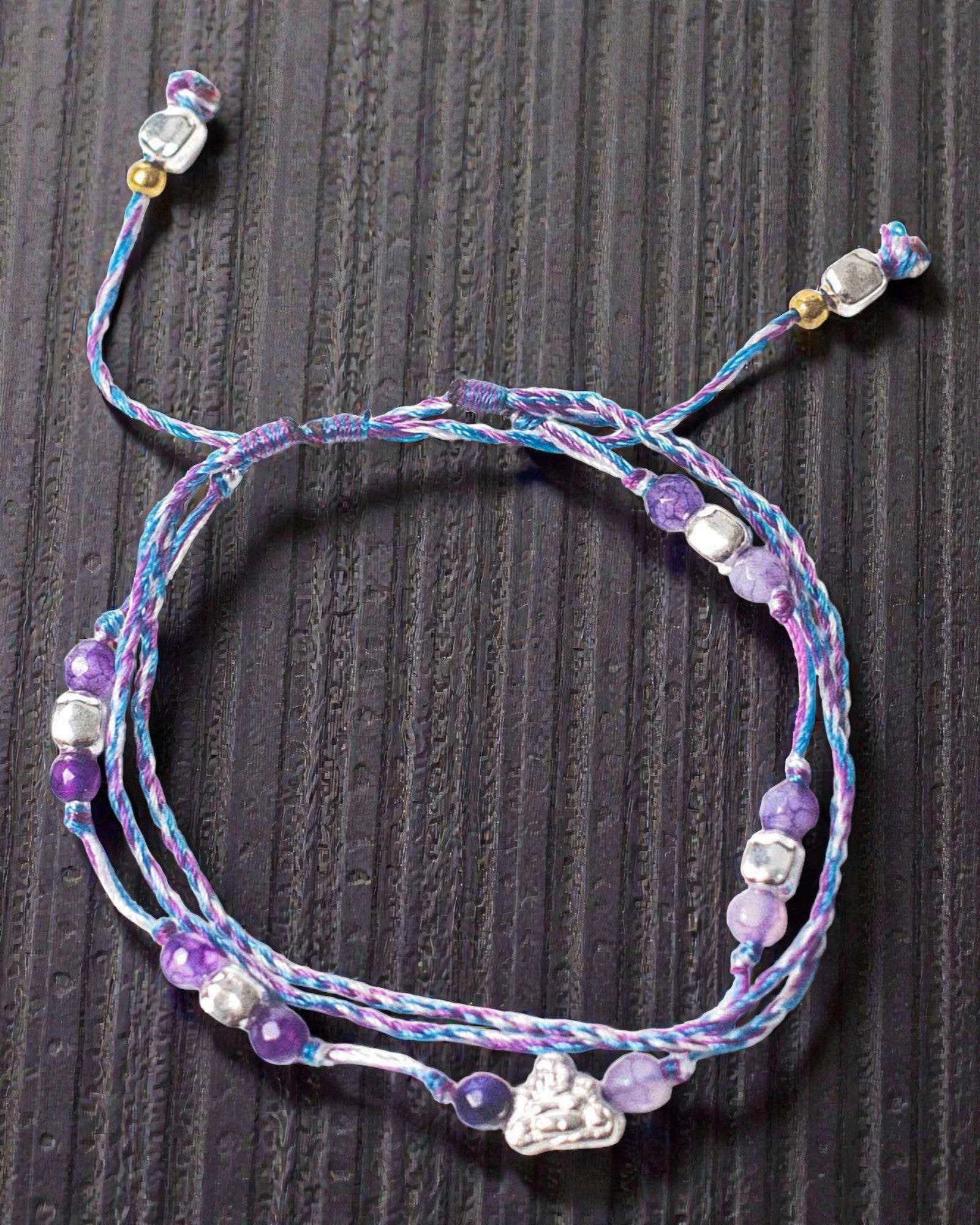 Pulsera de cordón de templo - Protección y fortuna