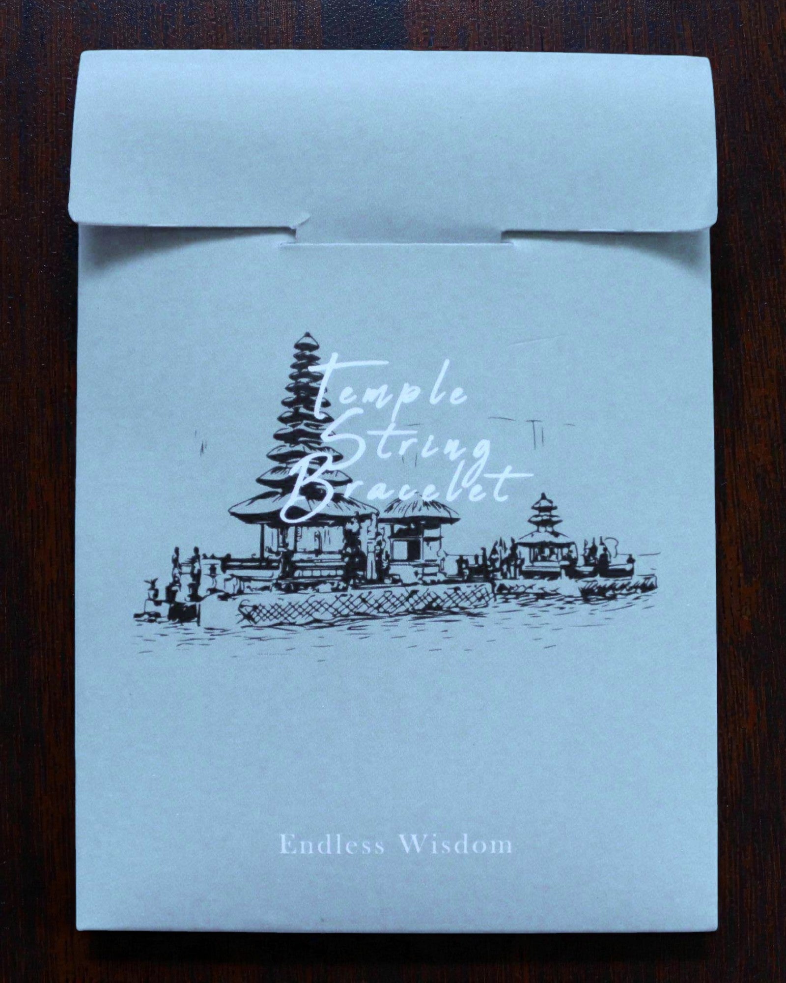 Pulsera de cuerda de templo Infinite Wisdom – Sabiduría infinita