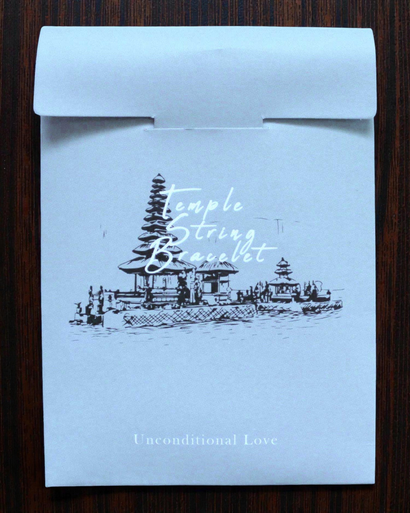 Pulsera de hilo de templo Panca Cinta – Amor incondicional