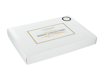 Juego de 6 cucharillas chapadas en oro de 24K Ojos blancos CARMANI, personalizable mediante grabado - regalo elegante para cualquier ocasión, dimensiones 13 cm