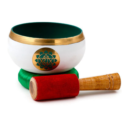 Cuenco cantor - chakra verde, diámetro 10 cm, altura 5 cm
