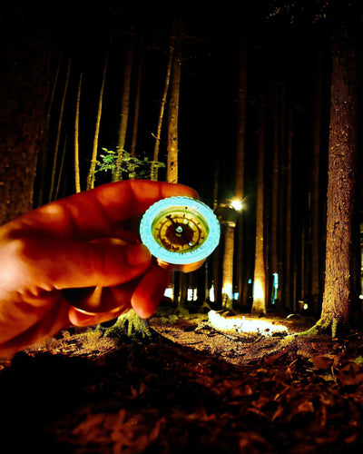 Conjunto Elegante con Brújula y Silbato de Señal