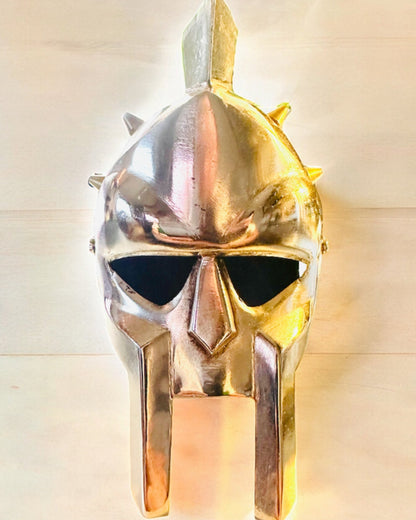 Máscara de Gladiador Caballeresca "Sparta" - posibilidad de personalización con grabado