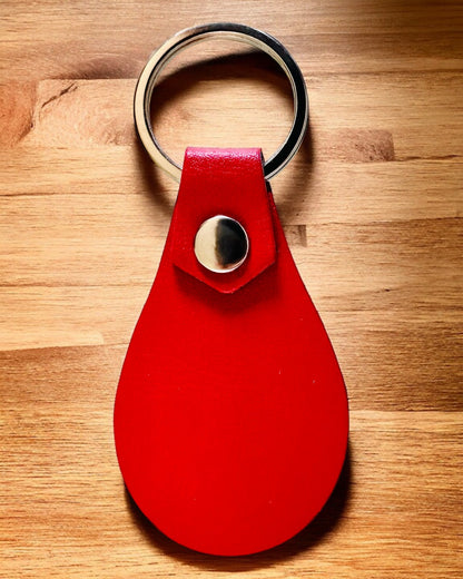 Llavero de Cuero PU Personalizable con Grabado - Disponible en 5 Colores