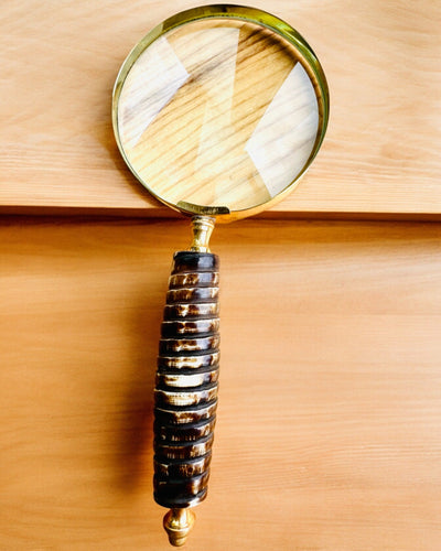 Lupa Retro Grande, posibilidad de personalización como regalo con grabado - variantes a elegir