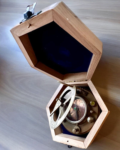 Brújula del Capitán Explorer 2 – posibilidad de grabado personalizado para regalo, disponible en 2 variantes de color