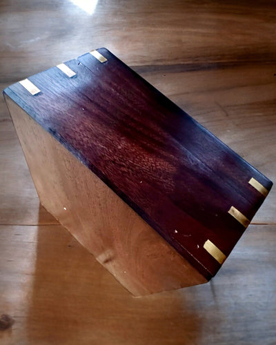 Gran Caja de Madera para Sextante o Brújula Premium "Mariner's Legacy" con Posibilidad de Grabado