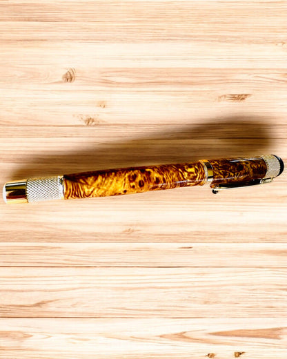 Elegante bolígrafo "Majestic" con opción de personalización para regalo, 2 variantes de color a elegir