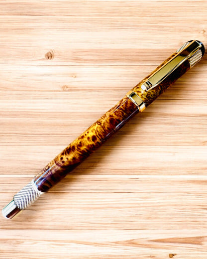 Elegante bolígrafo "Majestic" con opción de personalización para regalo, 2 variantes de color a elegir