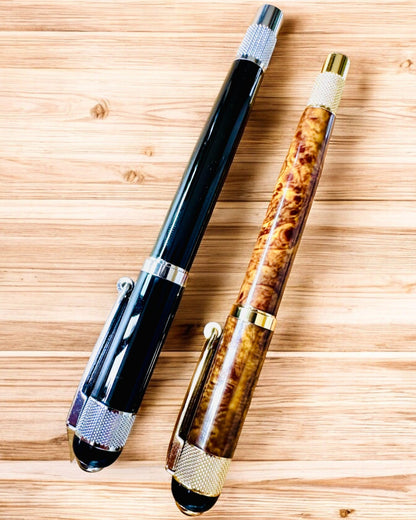 Elegante bolígrafo "Majestic" con opción de personalización para regalo, 2 variantes de color a elegir