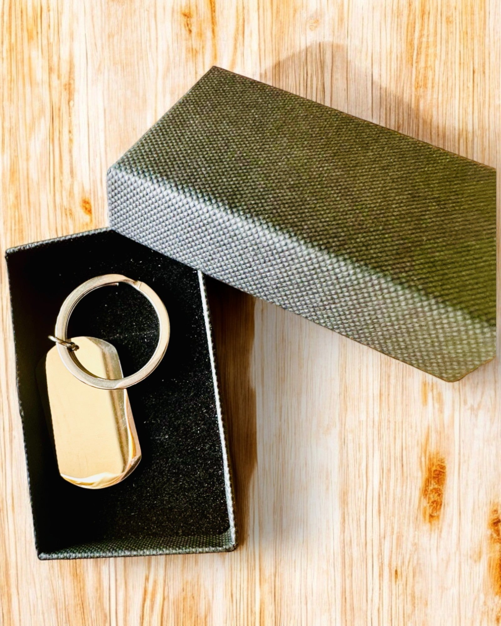 Brelok Militar ID "Placa de Identificación" de Acero Inoxidable – Grabado Personalizado