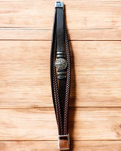 Pulsera "Árbol de la Vida" con opción de personalización para regalo, 3 variantes de color