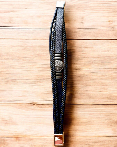 Pulsera "Árbol de la Vida" con opción de personalización para regalo, 3 variantes de color