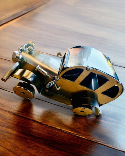 Coche clásico retro, automóvil, de hierro - Colección "Vintage Drive", modelo de coche, personalización con grabado para regalo