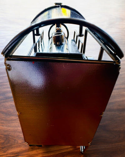 Locomotora de hierro "Retro Express" – decoración, modelo, hecho a mano con posibilidad de grabado para regalo