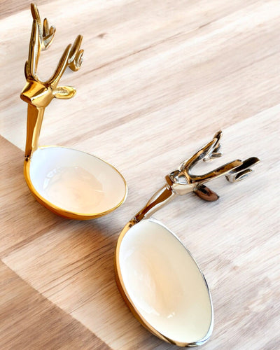 Elegante cuenco Belleza Cornuda – Artesanía de la India, personalización con grabado