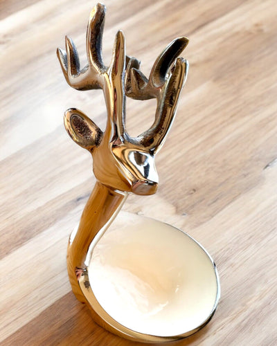 Elegante cuenco Belleza Cornuda – Artesanía de la India, personalización con grabado