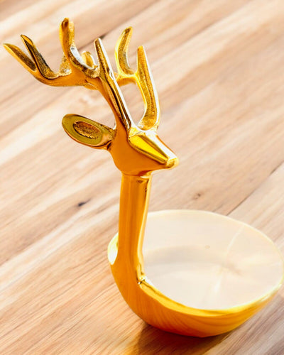 Elegante cuenco Belleza Cornuda – Artesanía de la India, personalización con grabado