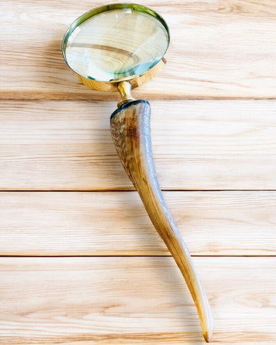 Lupa Retro Grande, posibilidad de personalización como regalo con grabado - variantes a elegir