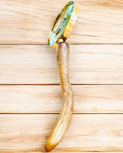 Lupa Retro Grande, posibilidad de personalización como regalo con grabado - variantes a elegir