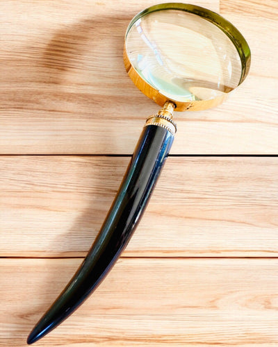 Lupa Retro Grande, posibilidad de personalización como regalo con grabado - variantes a elegir