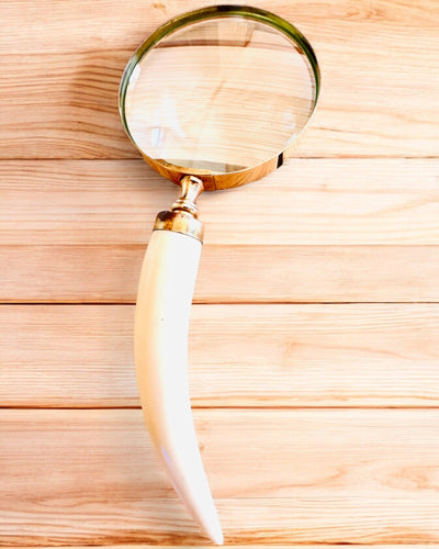 Lupa Retro Grande, posibilidad de personalización como regalo con grabado - variantes a elegir