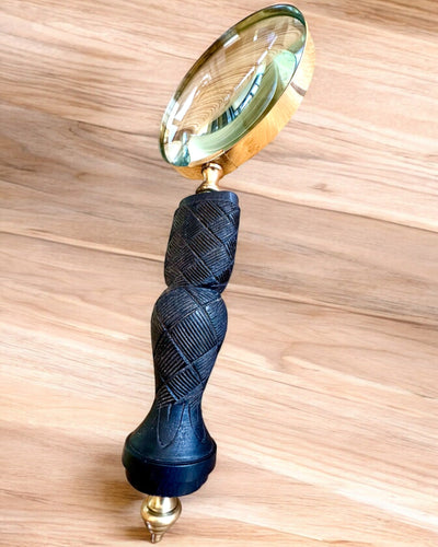 Lupa Retro Grande, posibilidad de personalización como regalo con grabado - variantes a elegir