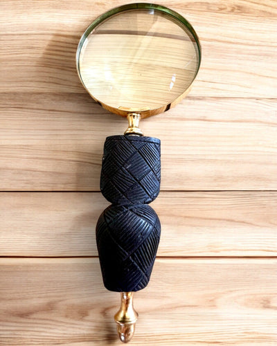 Lupa Retro Grande, posibilidad de personalización como regalo con grabado - variantes a elegir