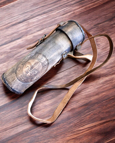 Luneta Premium "Voyager" con Luneta Grabada y Estuche de Cuero Natural, posibilidad de personalización con grabado para regalo