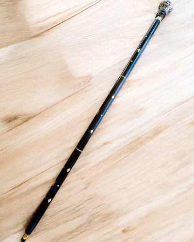 Bastón para caminar "Bastón Majestad" de madera hecho a mano, posibilidad de grabado, 2 variantes a elegir