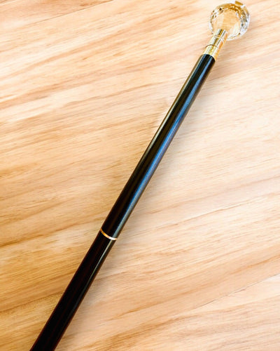 Bastón para caminar "Biały Diament" - Madera Hecho a mano, posibilidad de grabado