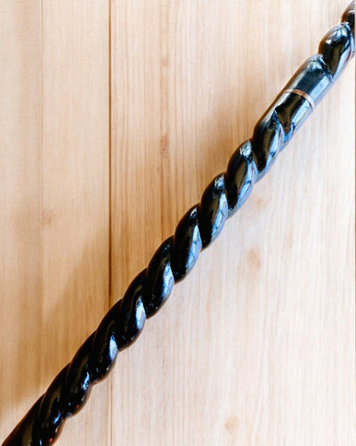 Bastón para caminar "Bastón Majestad" de madera hecho a mano, posibilidad de grabado, 2 variantes a elegir