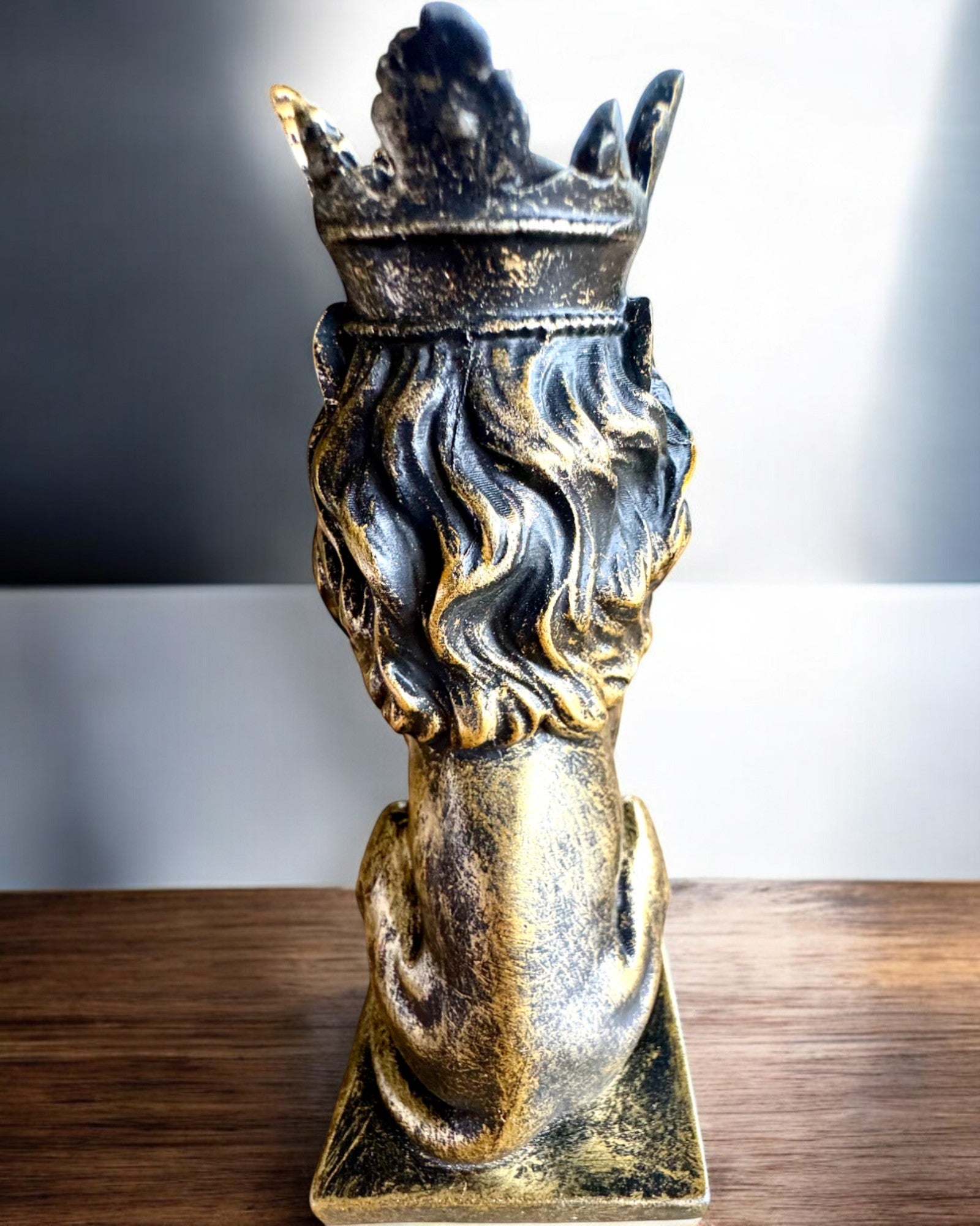 El Rey León – Figura decorativa compacta de 14.5 cm con opción de grabado para regalo