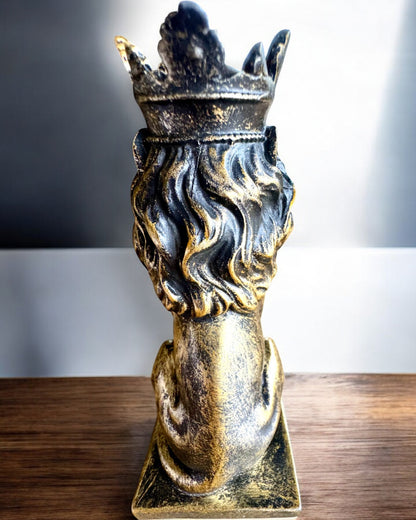 El Rey León – Figura decorativa compacta de 14.5 cm con opción de grabado para regalo
